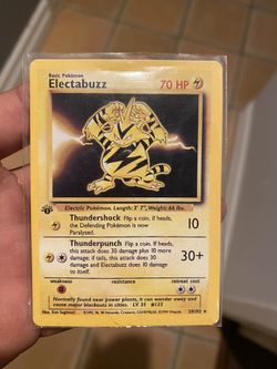 20/102 1st Edition Electabuzz