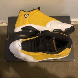 JORDAN 14s LIGHT GINGER SIZE 10.5