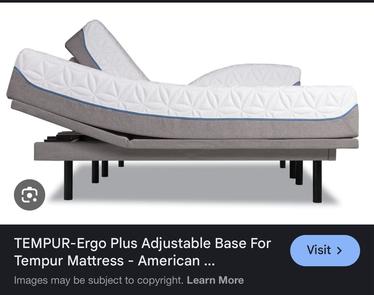 Temperpedic Base Only
