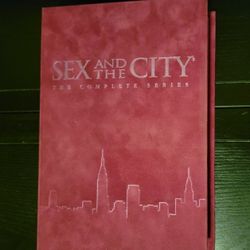 SEX AND THE CITY Complete Series - DVD Box Set in Pink Velvet Case.


