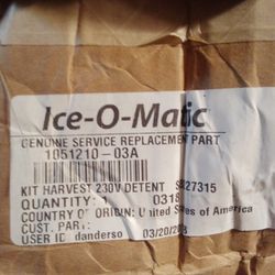 Ice-O-Matic Harvest Kit 230v M/N: 1051210-03A