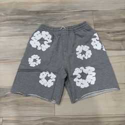 Denim Tear shorts Gray, Size medium, Brand new