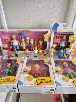 The Simpsons Action Figure Set Collection