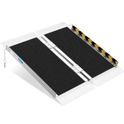 New 2FT Portable Wheelchair Ramp, 600LBS Capacity