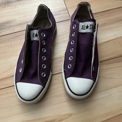 Converse, Purple, Women’s 7, Mens 5