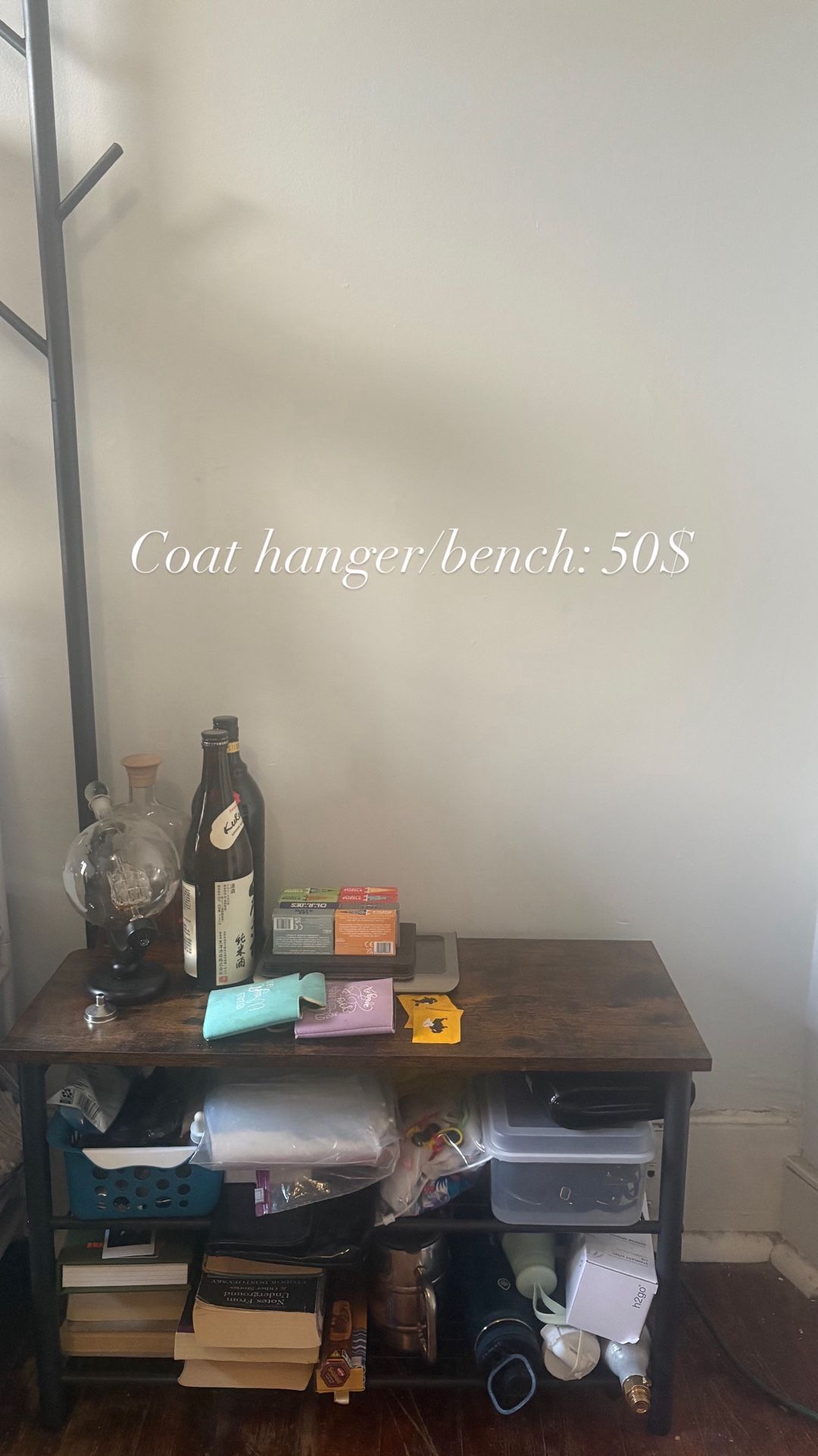 Coat hanger/bench Rack 