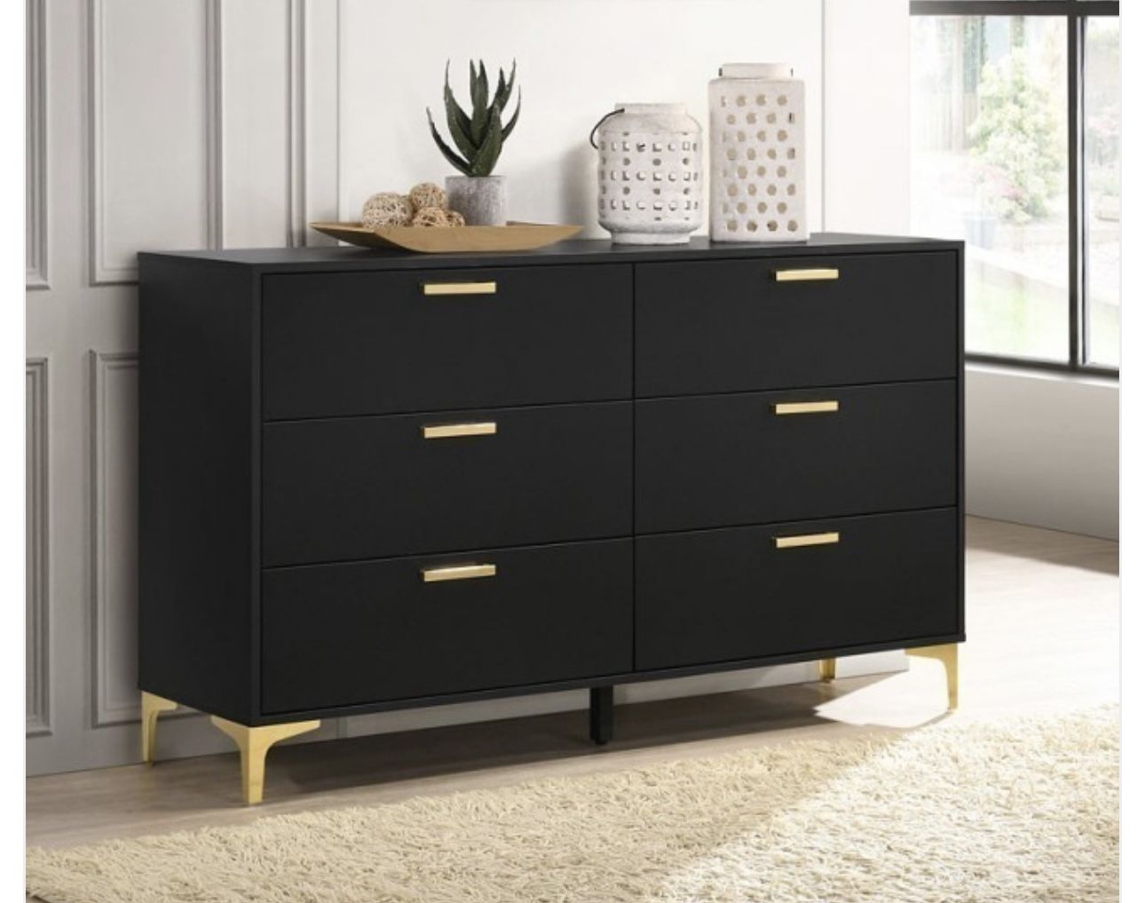 Black & GOLD Dresser 🖤💛🖤