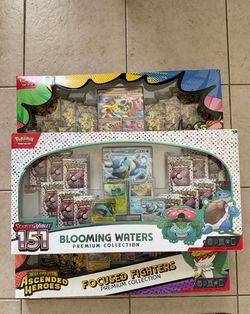 POKÉMON FOR SALE | BLOOMING WATERS | ASCENDED HEROES | WHITE FLARE | PITCH BLACK | EVOLVING SKIES | SPC