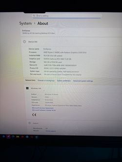 Omen pc and gaming set up