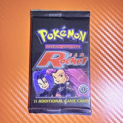 1st edition Team Rocket Booster Pack Factory Sealed WOTC