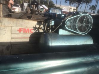 Tire machine and compressor