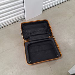 Samsonite Suitcase Large, Orange (Apricot), Spinner 360