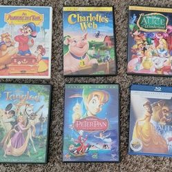 6 Children's DVD Movies
