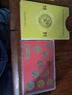 Leningrad 1991 coin set