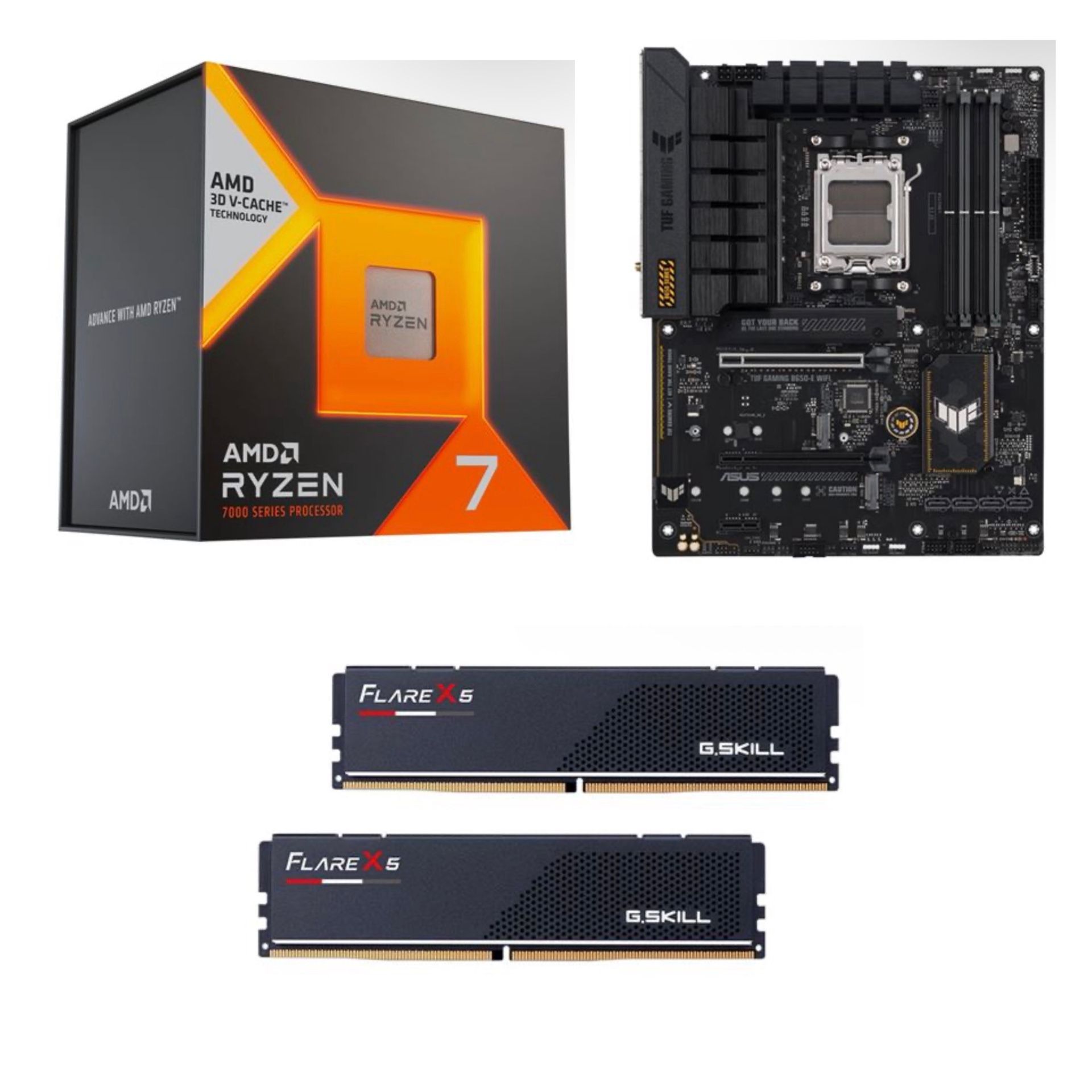 Ryzen 7 7800X3D PC Part Bundle