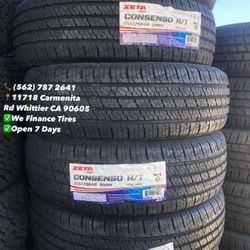 215/70R16 Zeta All Season Set of Tires Installed and Balanced Set de Llantas Nuevas Instaladas y Balanceadas