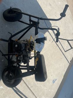 Mini bike all black