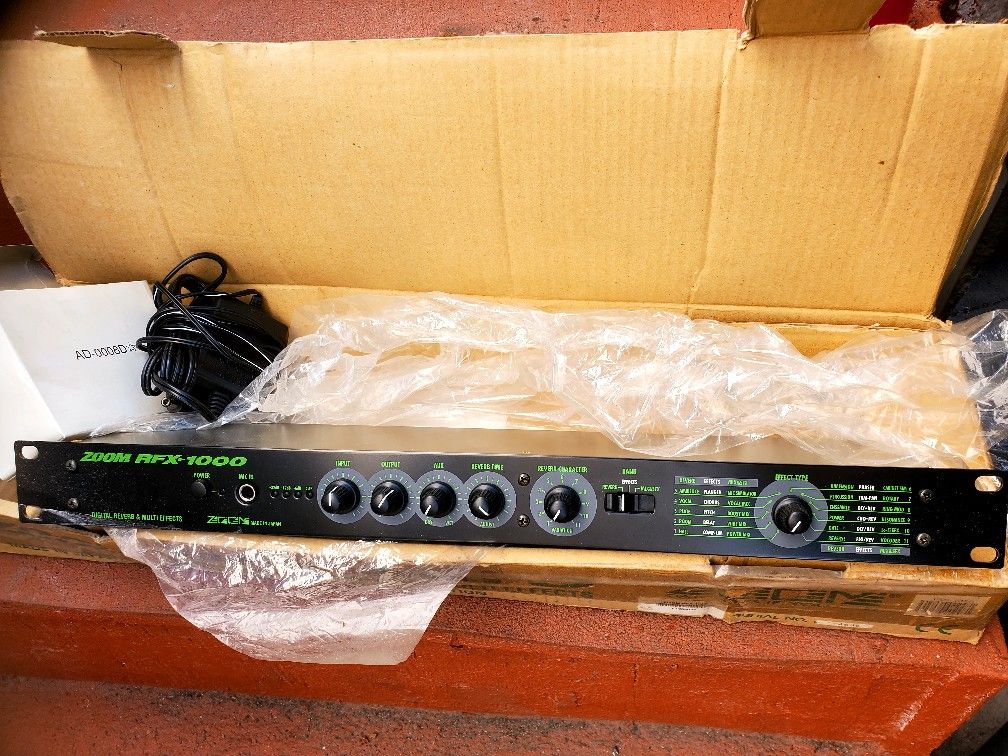 Zoom RFX-1000 Digital Reverb &Multi Effects 