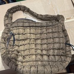 Quilted Puffer Tote Bag Large Crossbody Shoulder Bag