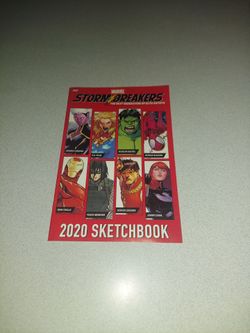 MARVEL STORM BREAKERS THE NEXT GENERATION OF ELITE ARTISTS 2020 SKETCHBOOK