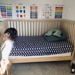 IKEA crib/toddler bed