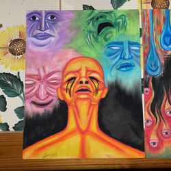 Oil Drawings 
