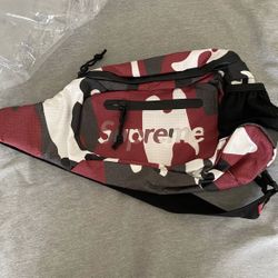 Supreme Sling Bag Red Camo 