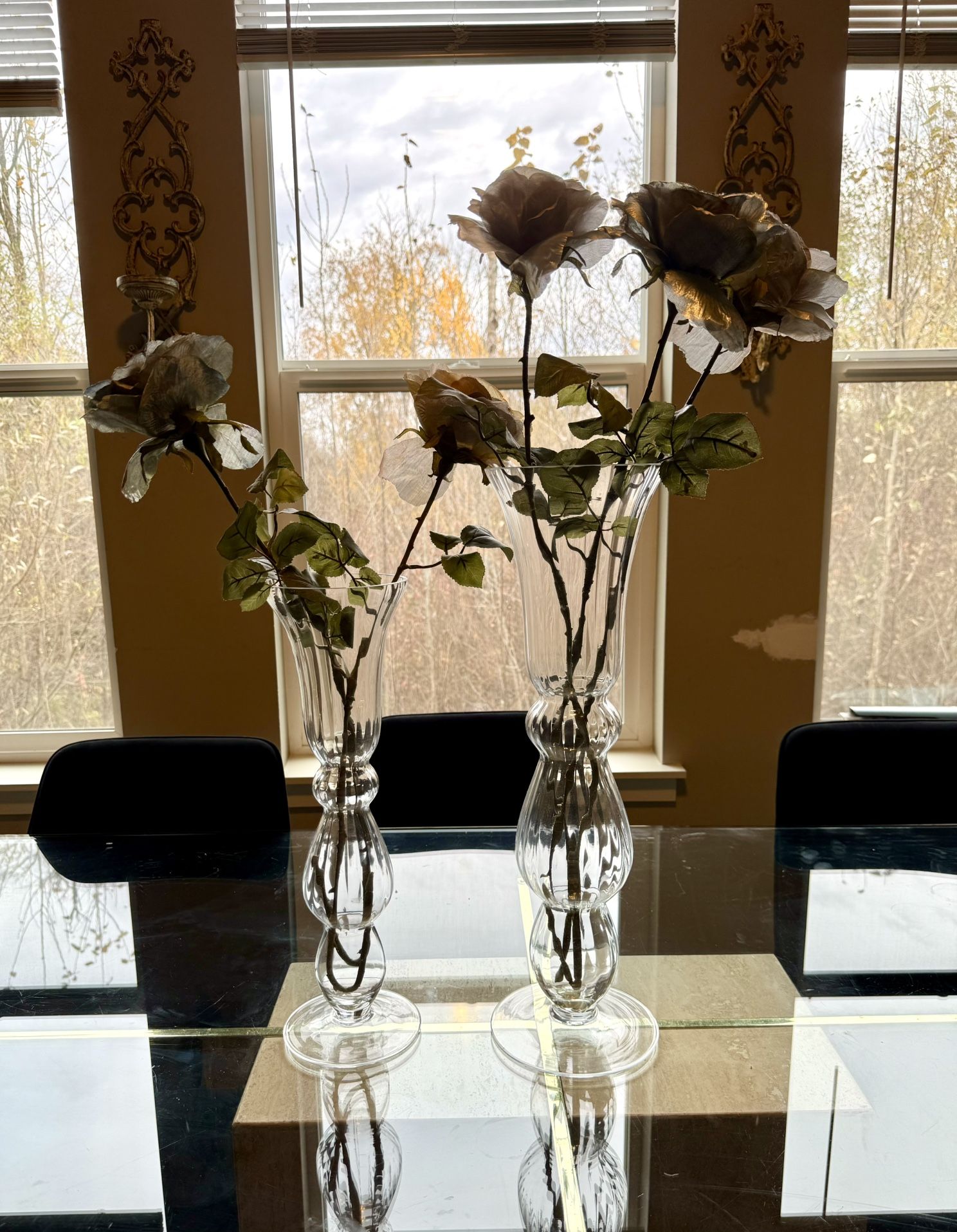 Large Stem Vases/Candle Holder