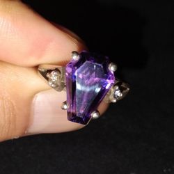 5ct Accent Ring, Coffin Gems 