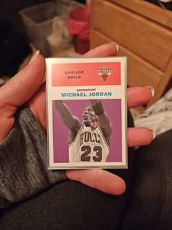 Raw ungraded Jordan card