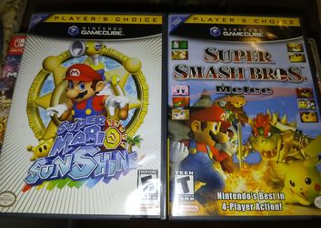 Nintendo Gamecube Super Mario Games