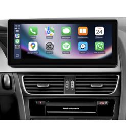 Car Stereo Radio Audi A4 B8 S4 A5 S5 RS5 2009-2016, Wireless CarPlay Android Auto, Bluetooth, 10.25 Inch Touch Screen Head Units, WiFi, GPS, FM