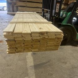Pine 1x6x10 v-joint