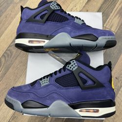 Jordan 4 Lakeshow Sz 7M, 8, 9.5, 10, 10.5