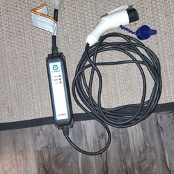 Nissan Leaf EV charging cable