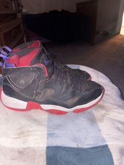 Air Jordan High-Top Sneakers Black Red
