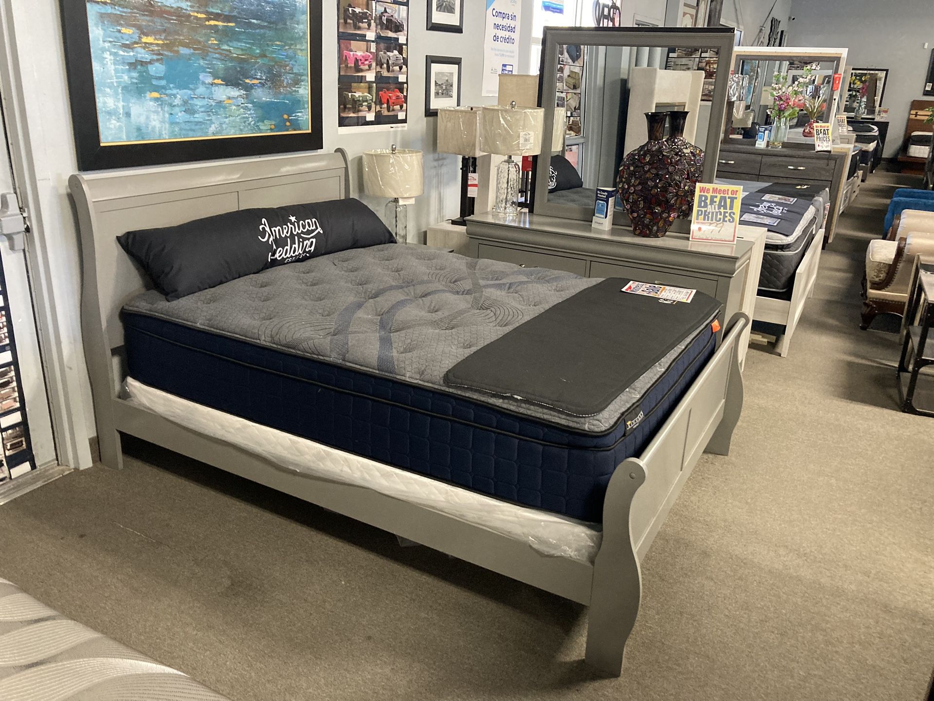 Bedroom Set! $699! Easy Financing! 🛋️🏠⭐️