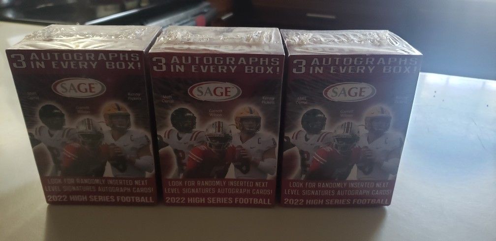 2022 Sage High Series Football Cards