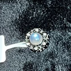 Moonstone Pendant 925 Coated