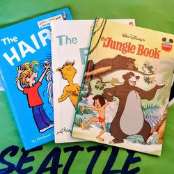 3 Vintage Dr. Suess books.