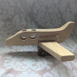 Vintage Wooden Airplane
