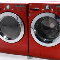 Samsung Washer And Dryer Set (RED)