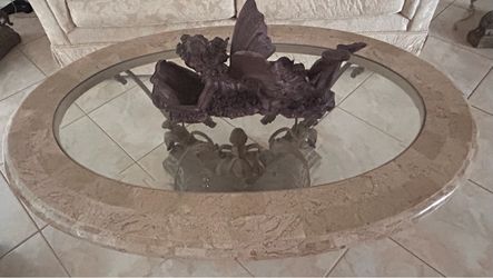 caesar stone center table