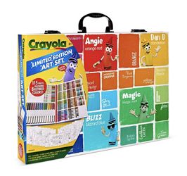 Crayola Limited Edition 115pc Inspiration Art Case gift 