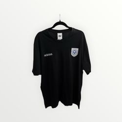 adidas Originals Men's Black Graphic  Tee L