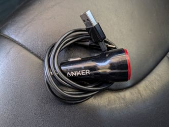 Anker Dual USB Car Charger – 24W Fast Charging (PowerDrive 2)