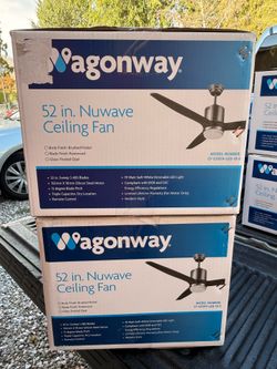 Wagonway 52” Nuwave Ceiling Fan