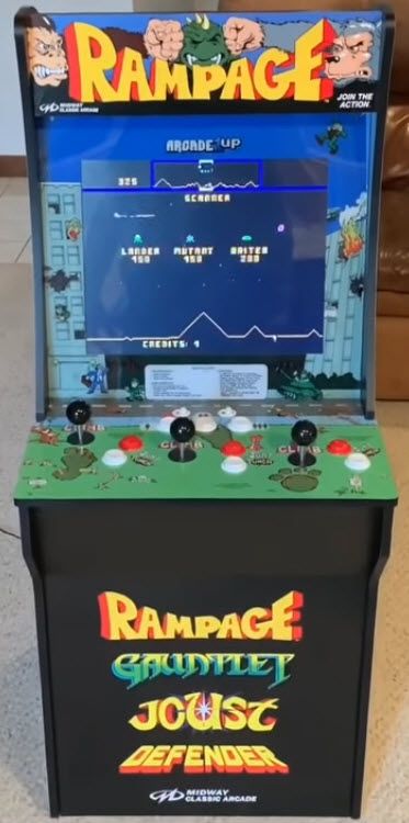 rampage arcade for sale