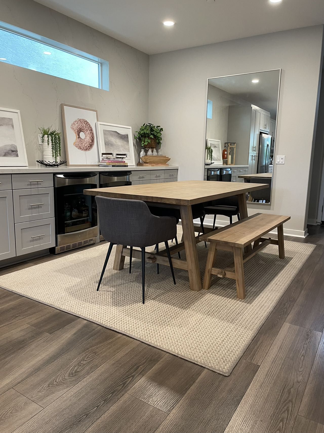 Solid Wood Dining Table Set