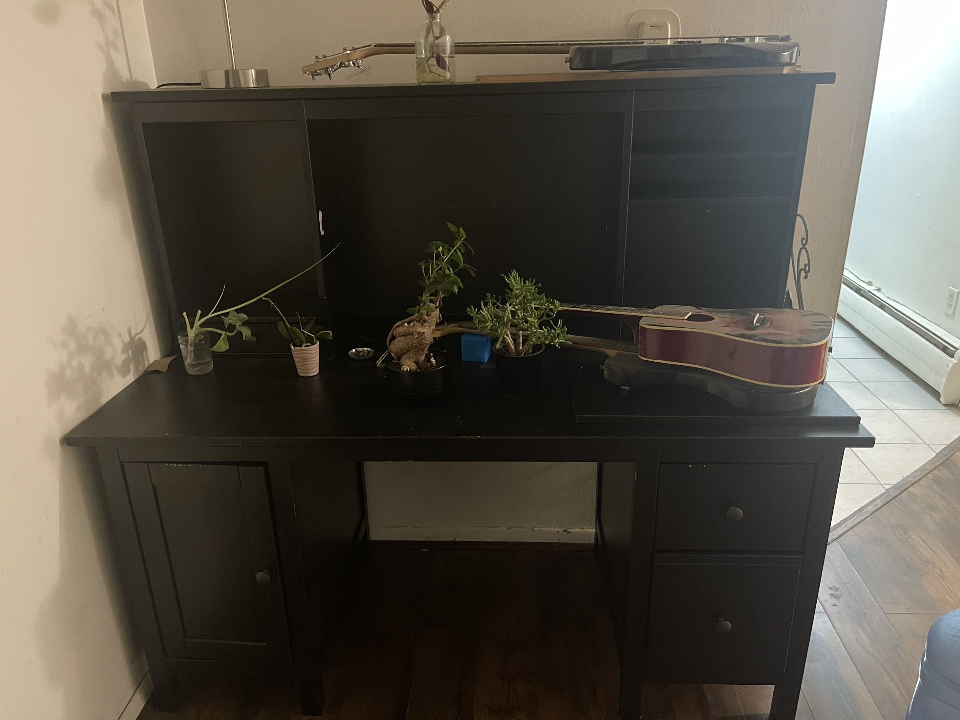 IKEA desk With Hutch